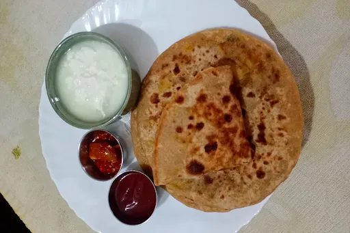 2 Aloo Paratha