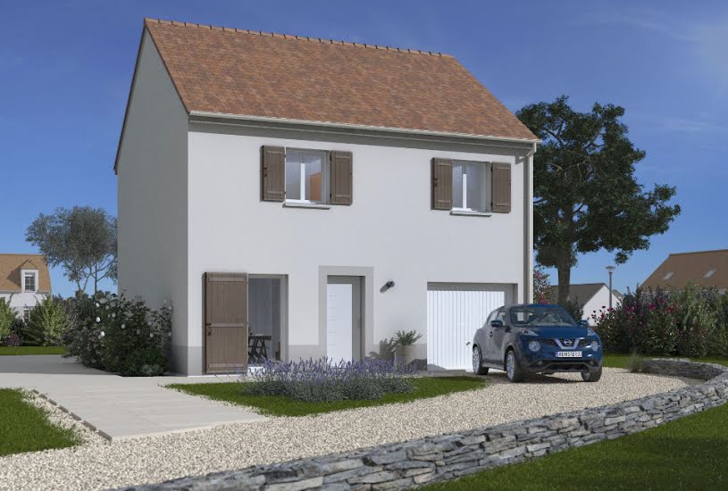  Vente Terrain + Maison - Terrain : 616m² - Maison : 89m² à Montigny-Lencoup (77520) 