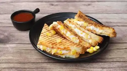 Corn Cheese Grilled Sandwich