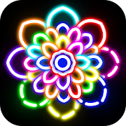 Glow Drawing Book - Kids Doodle Art Paint Draw 1.0.2 Icon