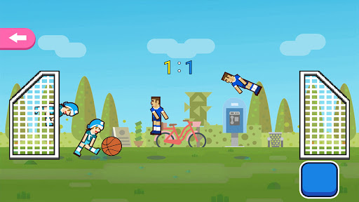 Screenshot Droll Soccer--fly ball