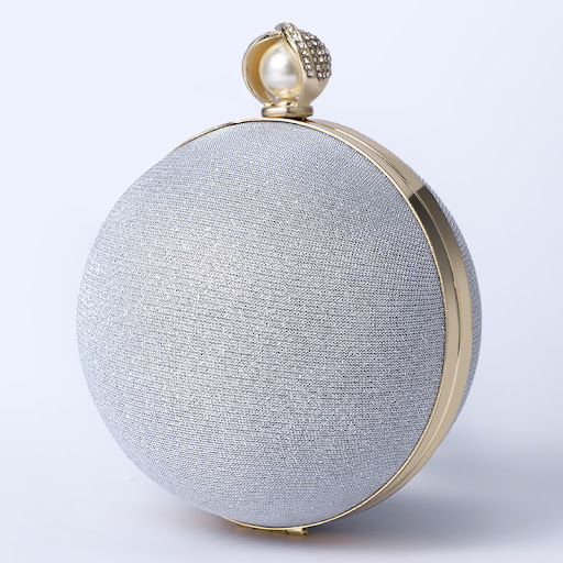 Title 3, Premium Flash Round Pearl Retro Bag For Women. ...