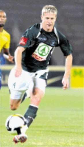 HERO: AmaZulu striker Bradley Ritson. 22/10/2008. Gallo Images. Lefty Shivambu.