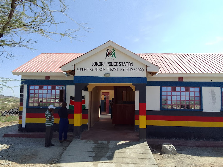 The modern Turkana East police station