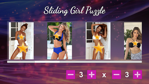 Screenshot Sliding Girl Puzzle