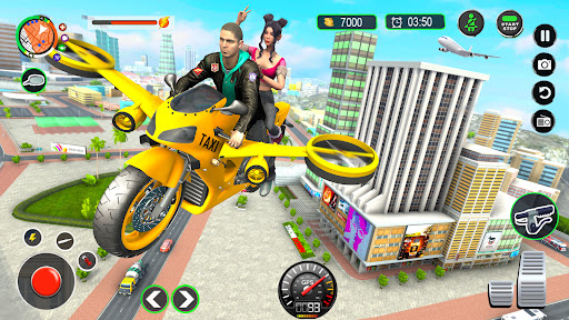 Screenshot Flying Bike Driving Simulator
