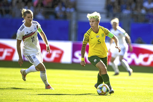 Banyana Banyana skipper Janine van Wyk (No5) says overseas teams have shown interest in her after World Cup stint