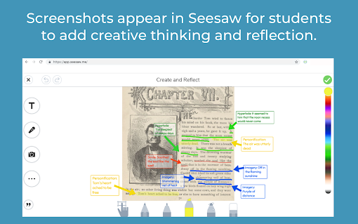 Reflect in Seesaw Extension