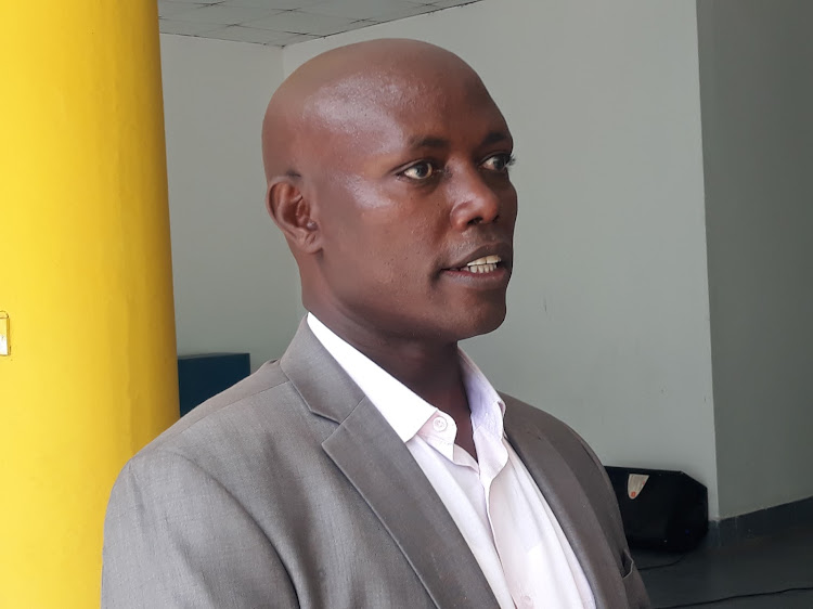 Kenya Power Central Rift regional manager Geoffrey Muli after a public electrical safety workshop for government officers at the Nakuru Agricultural Society of Kenya show ground.