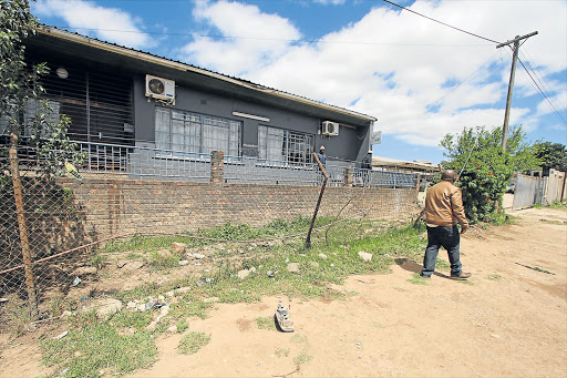 CRIME SCENE: A teacher and a pupil were gunned down outside this Southernwood nightclub in Mthatha at the weekend, allegedly by five men Picture: Lulamile Feni