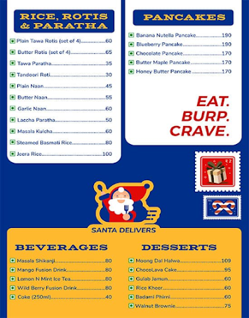 Santa Delivers By EatVerse menu 