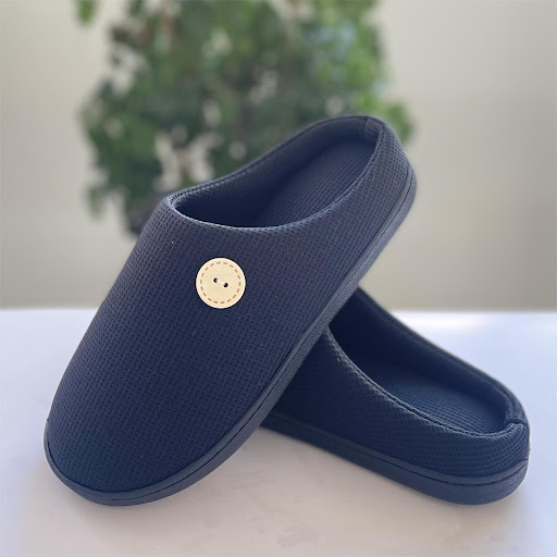 Title 2, Mens Home Shoes Non-slip Thick-soled Adult Sli...