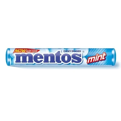 Mentos Chewy Candy Stick - Mint Flavour - 36.4 g