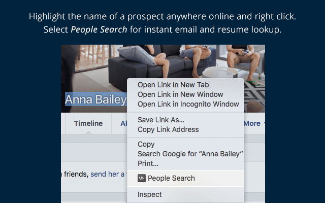 People Search - email and resume finder Preview image 4