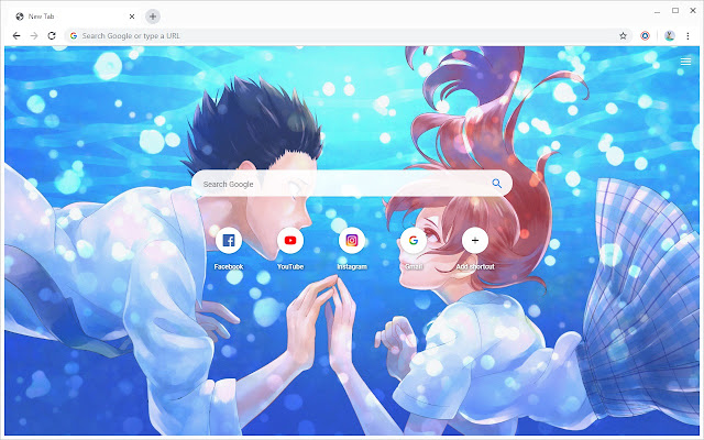 A Silent Voice Hintergrundbilder Neuer Tab