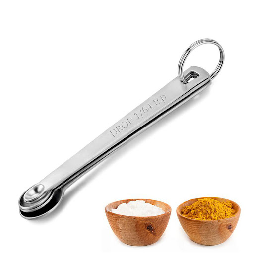 Title 5, Stainless Steel Mini Measuring Spoons Set of 5 ...