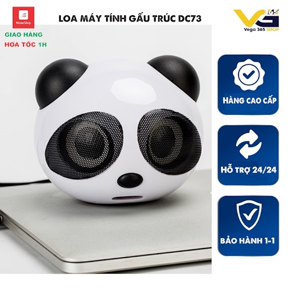 Loa Máy Tính, Loa Mini, Loa Laptop Gấu Trúc - Loa Panda Cao Cấp Dc73