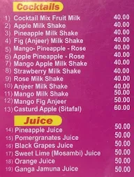 Lucky Juice Centre menu 3