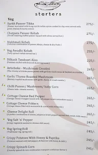 The Zaffran - Banquet & Restaurant menu 2