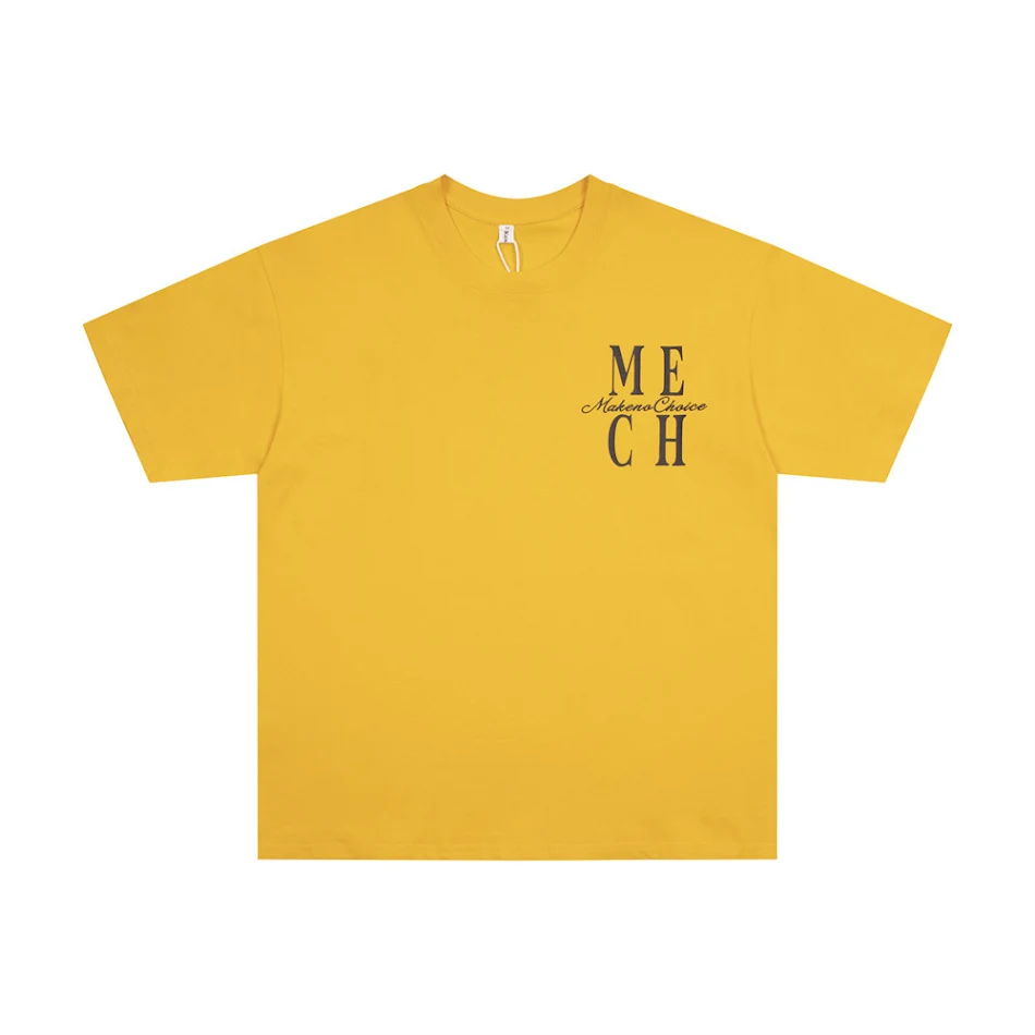 Herren T-Shirt mit kurzen Ärmeln und Buchstaben aus Baumwolle. Bequemes Alltags-Shirt für einen lässigen und stilvollen Look. Ideal für Freizeit.