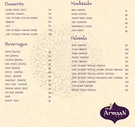 Armaan's menu 7