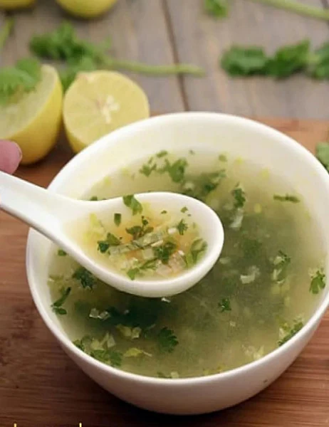 Veg Lemon Coriander Soup