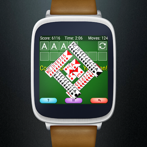 免費下載紙牌APP|Solitaire Wear app開箱文|APP開箱王