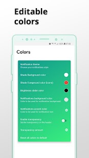 Power Shade: Notification Bar Changer & Manager Screenshot