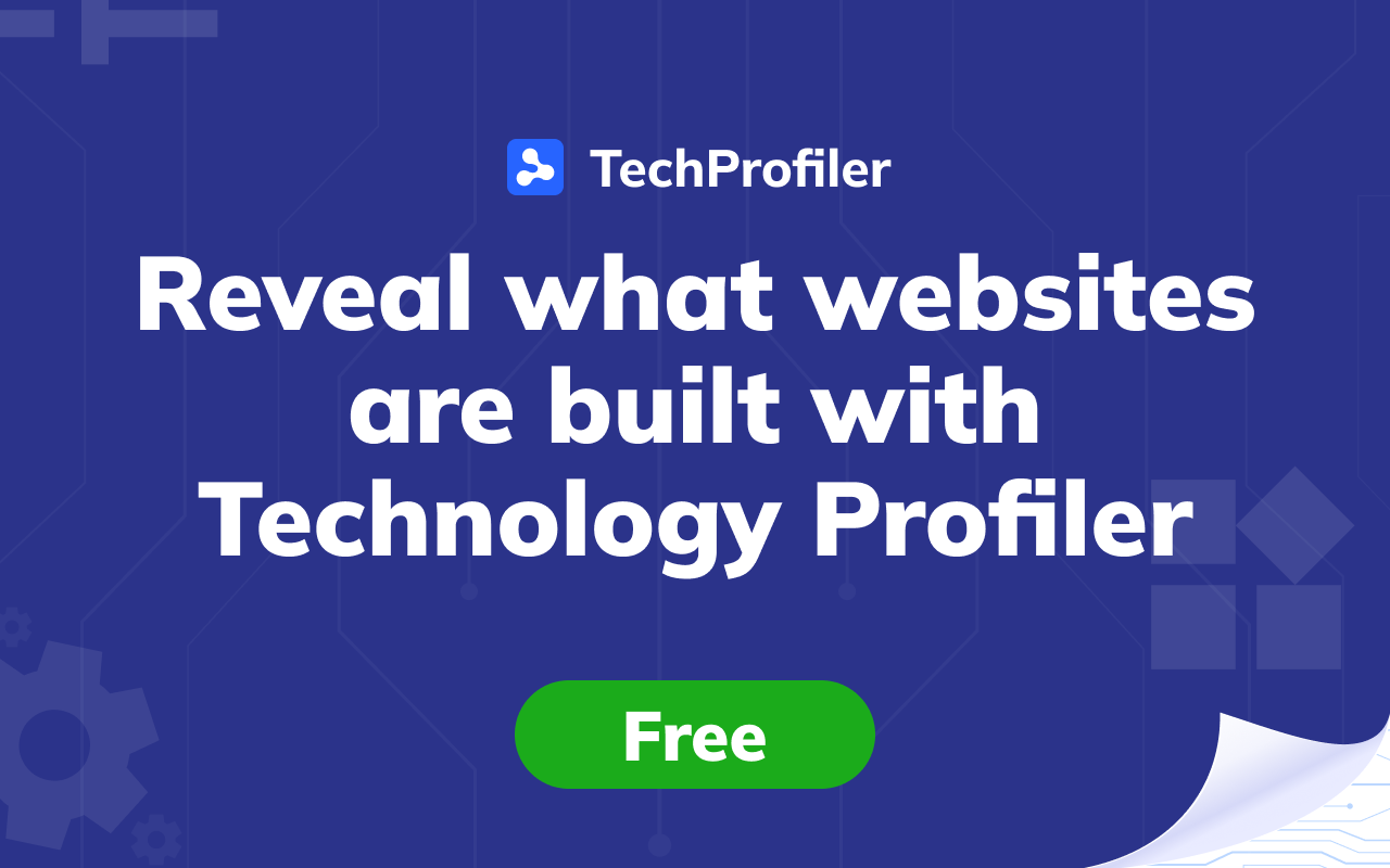 Technology Profiler by SimplyTrends.co Preview image 3