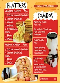 Auto Express Hot Dogs menu 2