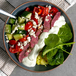 Greek Steak Bowl