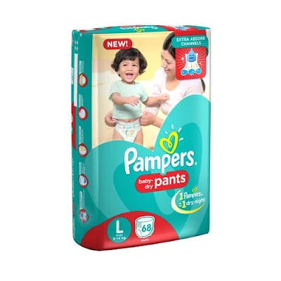 Pampers Large - 68 Diaper Pants - 68 pcs