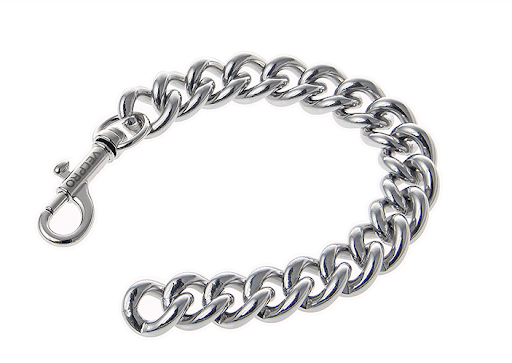 Title 7, Cuban Thick Chain Hip Hop Bracelet Mens Jewelr...