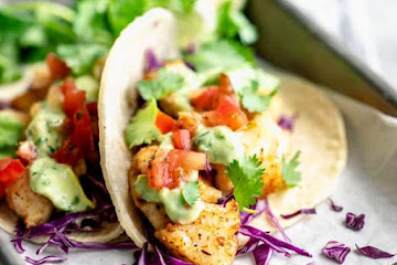 Cod Fish Tacos {20 Minute Recipe}