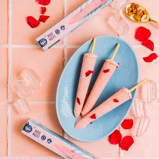 Rose Petals Kulfi