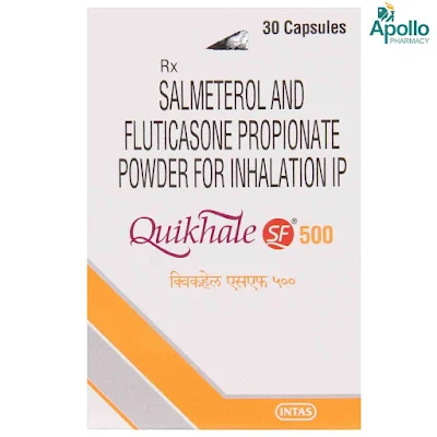 QUIKHALE SF 500MCG ROTACAPS