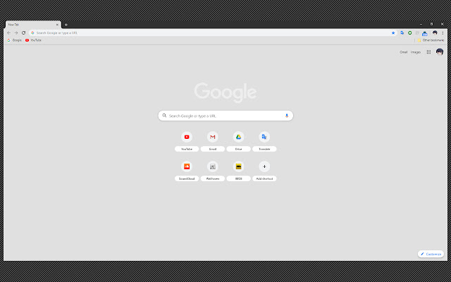 Minimal White chrome extension