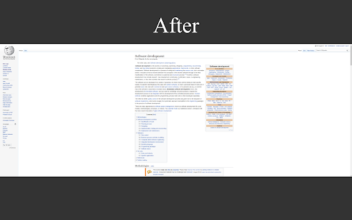 Better Wikipedia for high resolution screens