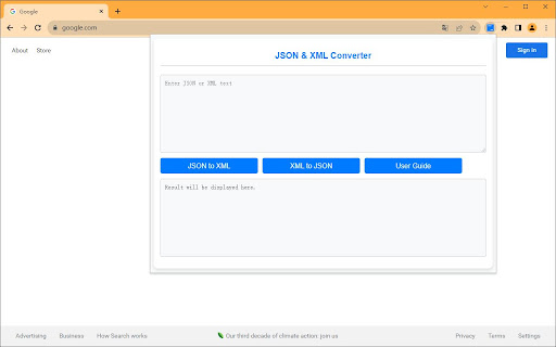 JSON & XML Converter