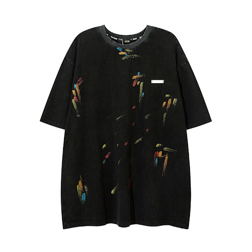 Title 8, Spring Summer Loose Mens Short Sleeve T-Shirt ...