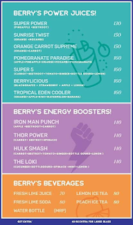 Berry Brothers menu 6