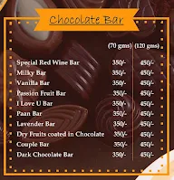 Zi & Zo Chocolatier menu 2