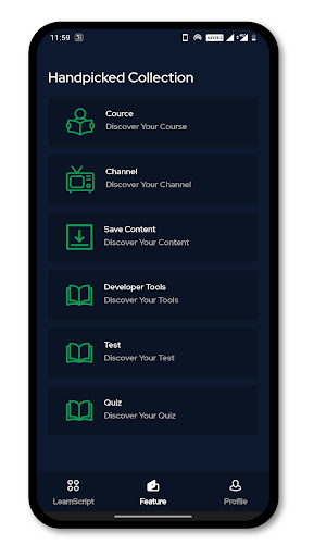 LearnScript  Free Project based Code Learning App