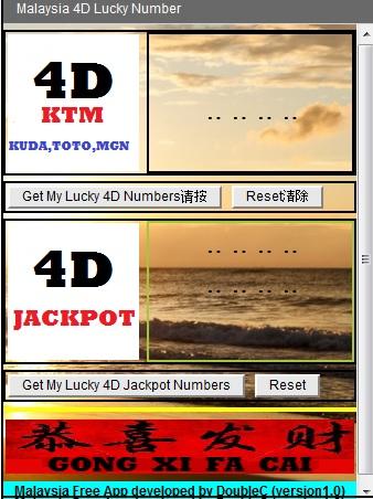 Malaysia 4D Lucky Numbers