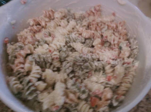 Tri-Colored Pasta Salad