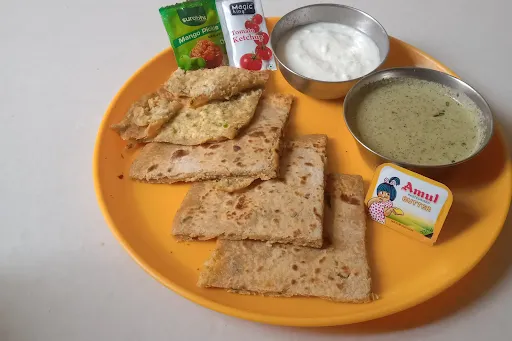 Paneer Bhurji Paratha