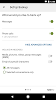 SMS Backup & Restore Screenshot
