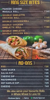 Rolls Mania menu 2