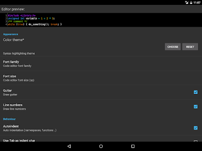 CppDroid - C/C++ IDE