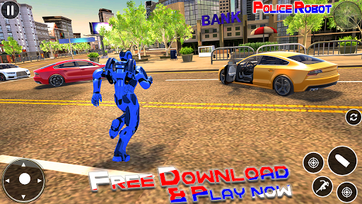 Police Cop Super Speed Hero Crime Game War Robot